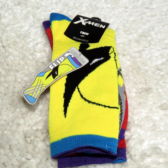 X-Men Crew Socks - Picture 1 of 2